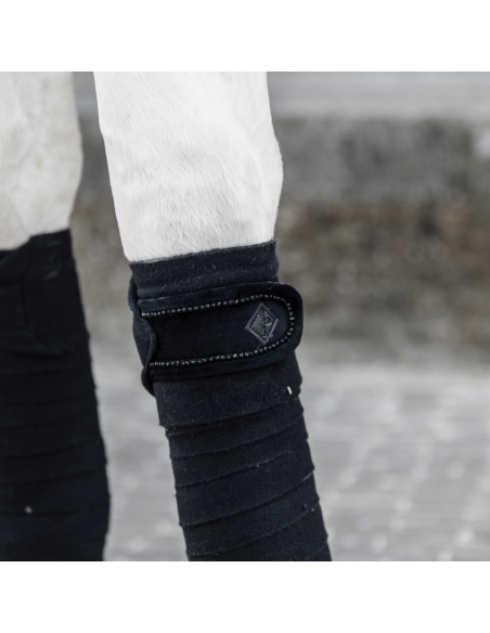 Bandes Kentucky De Polo Velvet Pearls noir