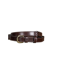 Ceinture Dy'on Cuir Plat