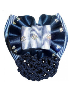 Striped Hairnet For Hair
