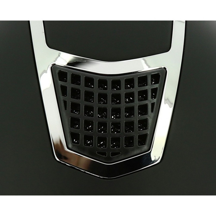 Casque Equithème Airy Noir/argenté