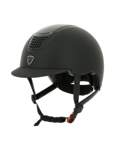 Casque Equithème Airy Noir/carbone/noir