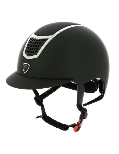 Casque Equithème Airy Noir/argenté