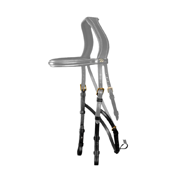 Montants Dy'on Pour Hackamore noir