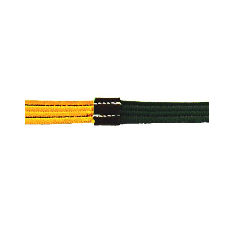 Rênes Éducatives Matelassées Norton – 4 Sections Couleurs, Mousqueton Zinc, Pour Poney Et Cheval