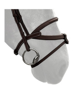 Muserolle Silver Crown Brazilian châtaigne