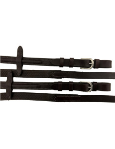 Rênes Silver Crown Code 001 châtaigne