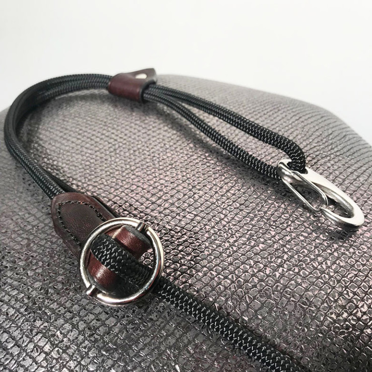 Rênes Allemandes IHWT Réglables Soft T havane noir