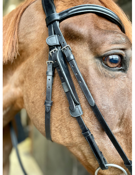 Oeillères Penélope blinkers noir