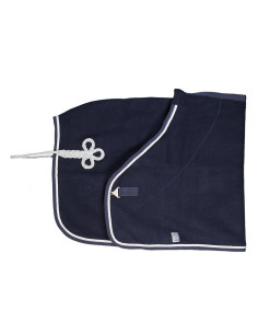 Couverture Greenfield Laine Marine/gris-blanc/blanc 2