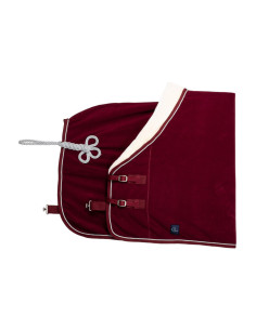 Chemise Greenfield Polaire Col Teddy Bordeaux 2