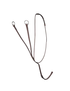 Martingale CWD à Anneaux 1/2 Rond Surpiqué châtaigne