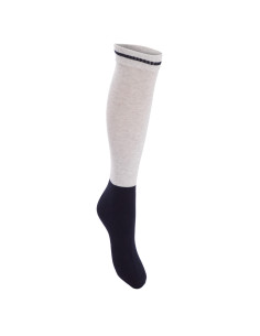 Chaussettes Gaze Jango gris/marine 2