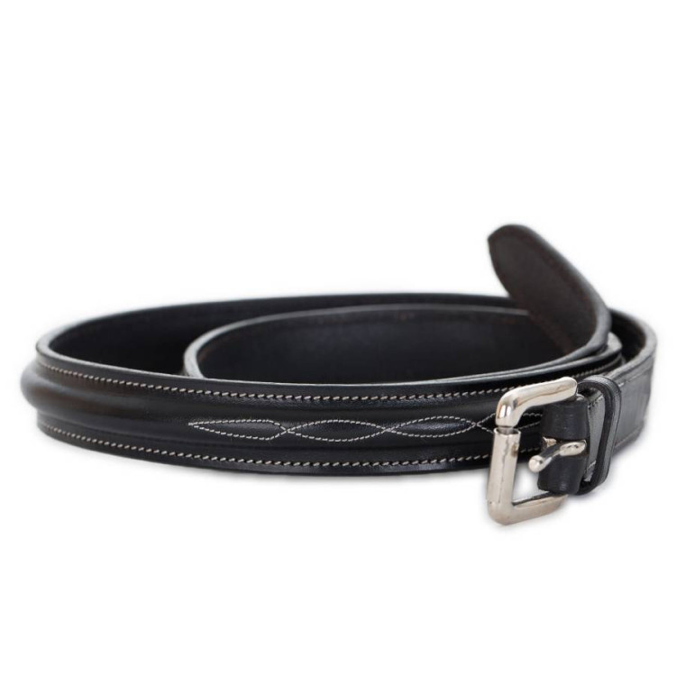 Ceinture Greenfield Avec Surpiqûres Noir