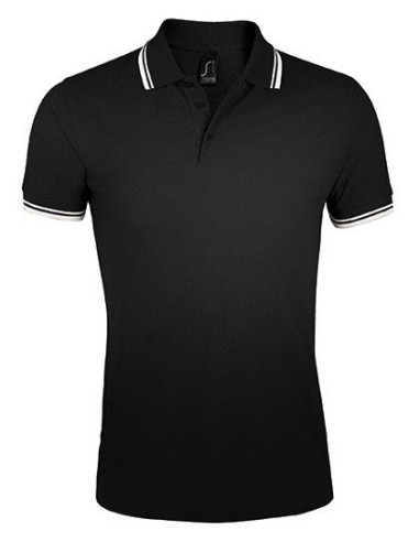 Polo Greenfield Sol's Pasadena Homme Noir/blanc