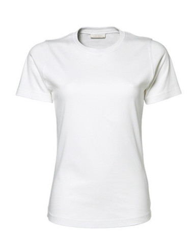 T-Shirt Greenfield Interlock Femme Blanc