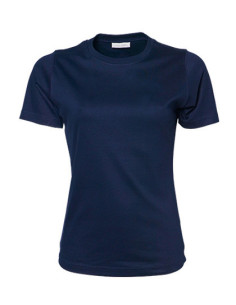 T-Shirt Greenfield Interlock Femme Marine