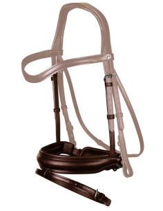 Muserolle Combinée Dy'on Moyenne Pull Back Mat NEC noir 2