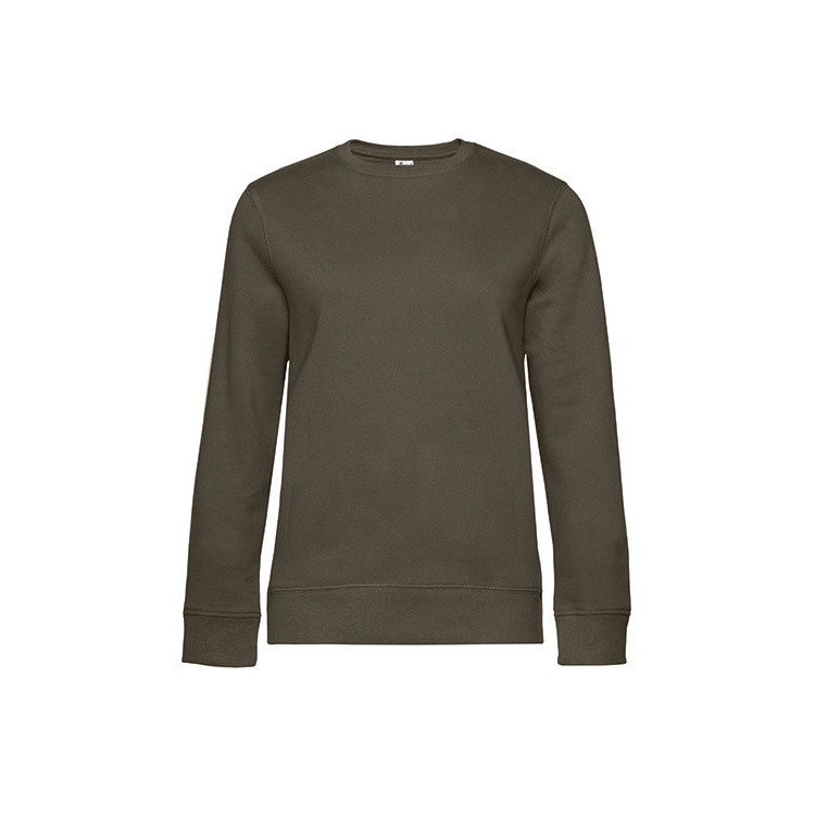 Sweat Greenfield Basic Femme vert