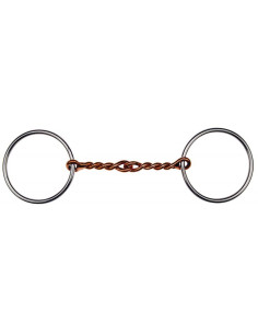 Feeling Twisted Ring Snaffle