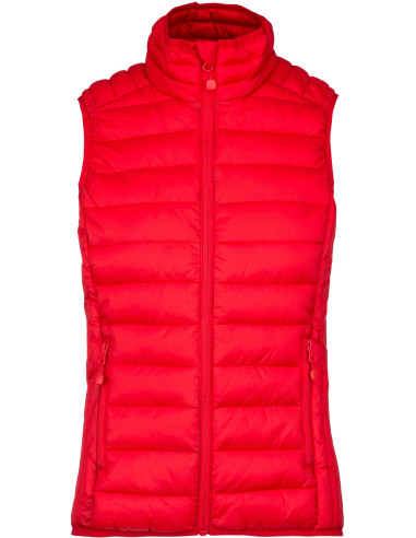 Gilet Greenfield Basic Sans Manches Femme rouge