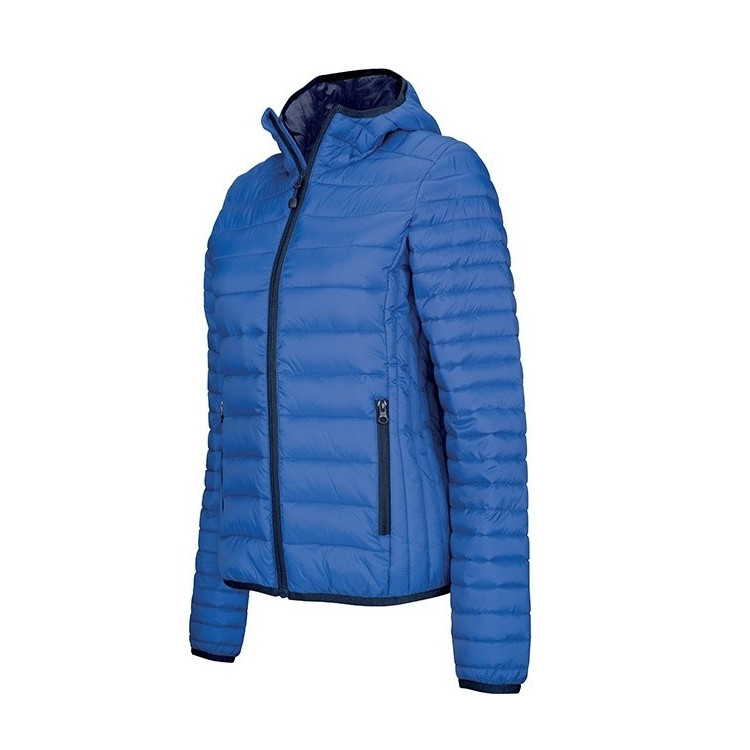 Veste Greenfield Doudoune Avec Capuche Femme bleu royal