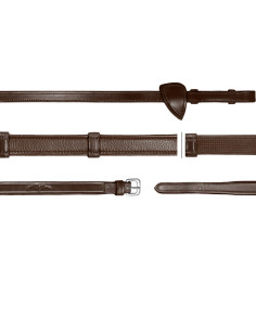 Rênes Dy'on Hunter NEC brun