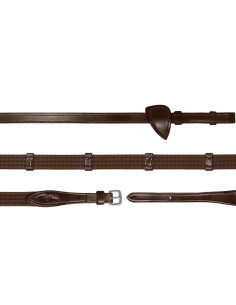 Rênes Dy'on Tissu NEC brun
