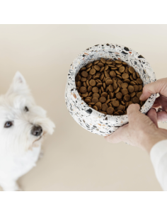 Bol Kentucky Pour Chien Pierre Terrazzo Noir 2