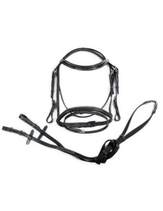 Bridon Greenfield Muserolle Combinée Poney 2