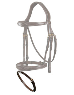 Noseband Dy'on 1/2 D Collection brun