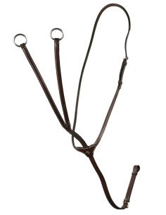 Martingale Dy'on à Anneaux Hunter brun