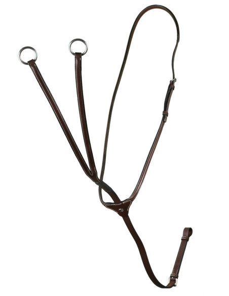 Martingale Dy'on à Anneaux Hunter brun