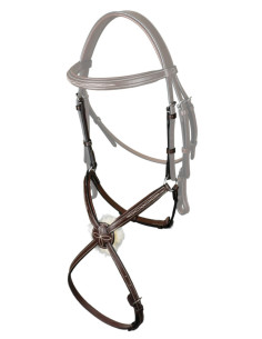 Muserolle Croisée Dy'on Hunter brun