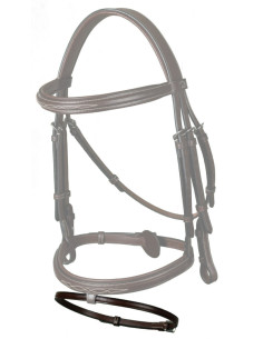 Noseband Dy'on 3/8 Hunter brun