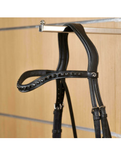 Frontal Dy'on En V Swarovski Noir NEC brun 2
