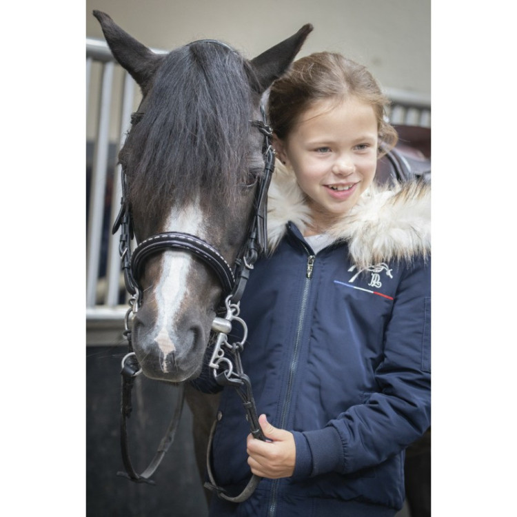 Bomber Enfant Penelope "Lyon" Marine
