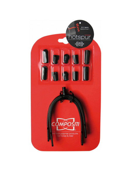 Kit d'éperons Compositi "Eperons 5 En 1"