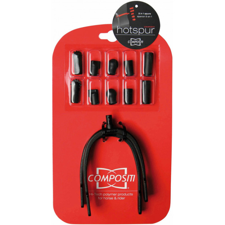 Kit d'éperons Compositi "Eperons 5 En 1"