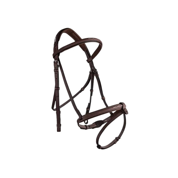 Bridon CWD Doublé 1/2 Rond Muserolle...