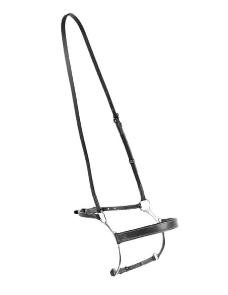 Muserolle CWD Hackamore Noir
