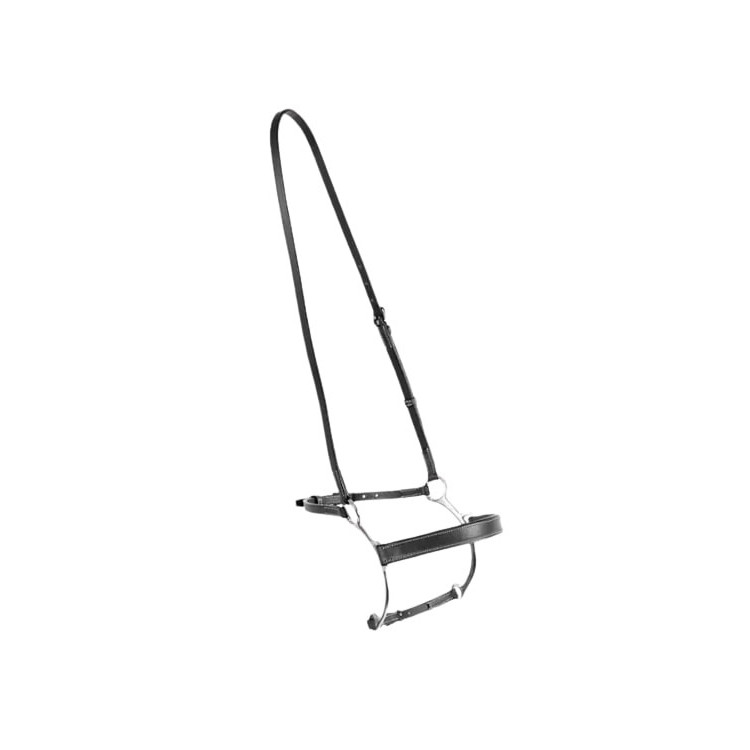 Muserolle CWD Hackamore Noir