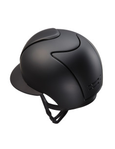 Casque Kep Cromo Textile 2.0 Visière Polo noir 2