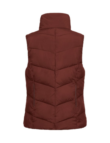 Doudoune E.L.T Sans Manches Gotland Noire Acajou