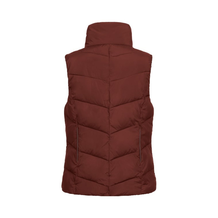 Doudoune E.L.T Sans Manches Gotland Noire Acajou