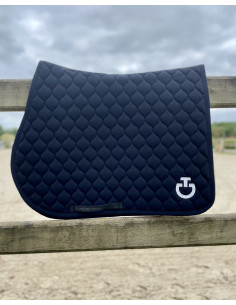 Tapis de Selle Cavalleria Toscana Circular Quilted Jumping VANILLE 2