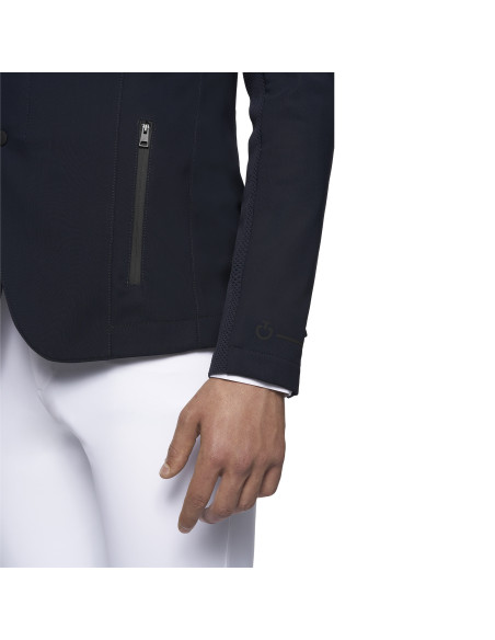 Veste Cavalleria Toscana R-Evo Light Tech Knit Zip Homme MARINE