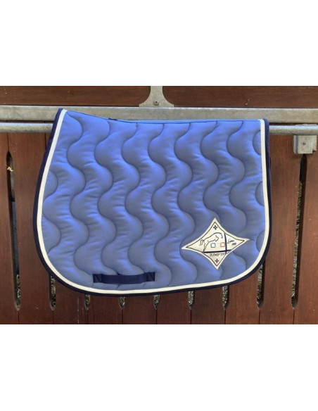 Tapis Jump'In Jumpad Nouvel Ecusson Bleu Lagon/Marine