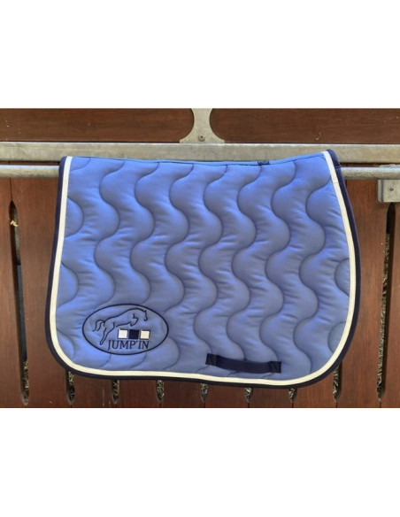 Tapis Jump'In Jumpad Nouvel Ecusson Bleu Lagon/Marine