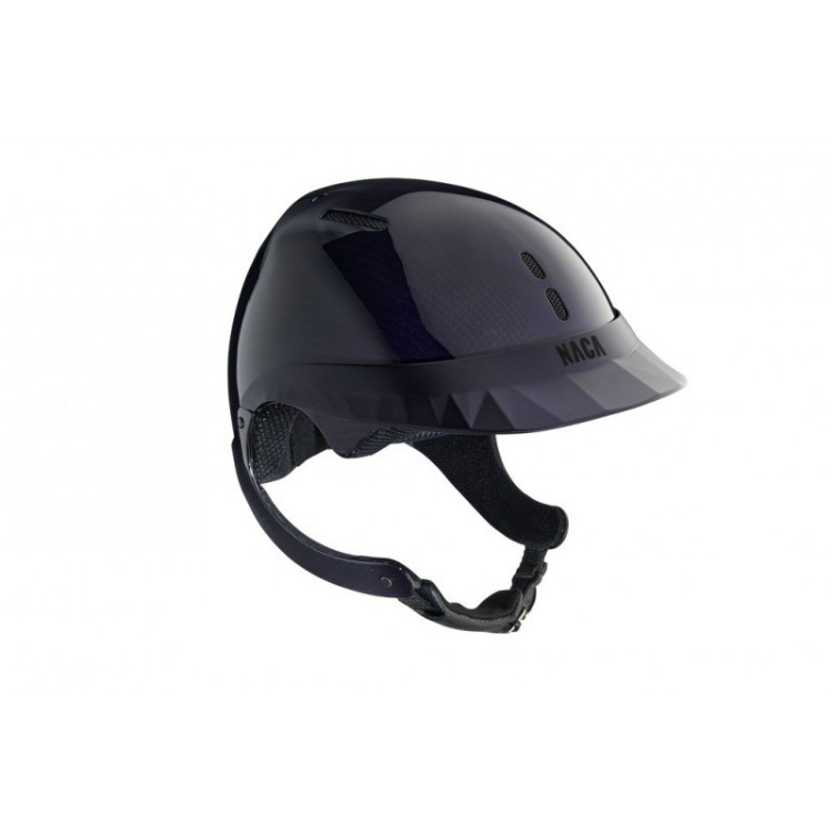 Casque NACA "Gravity XP" Carbon Noir bleu