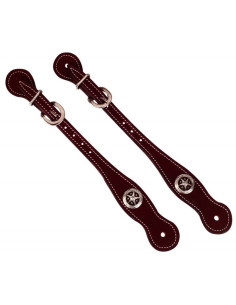 Western Randol's "Sherrif" Spur straps